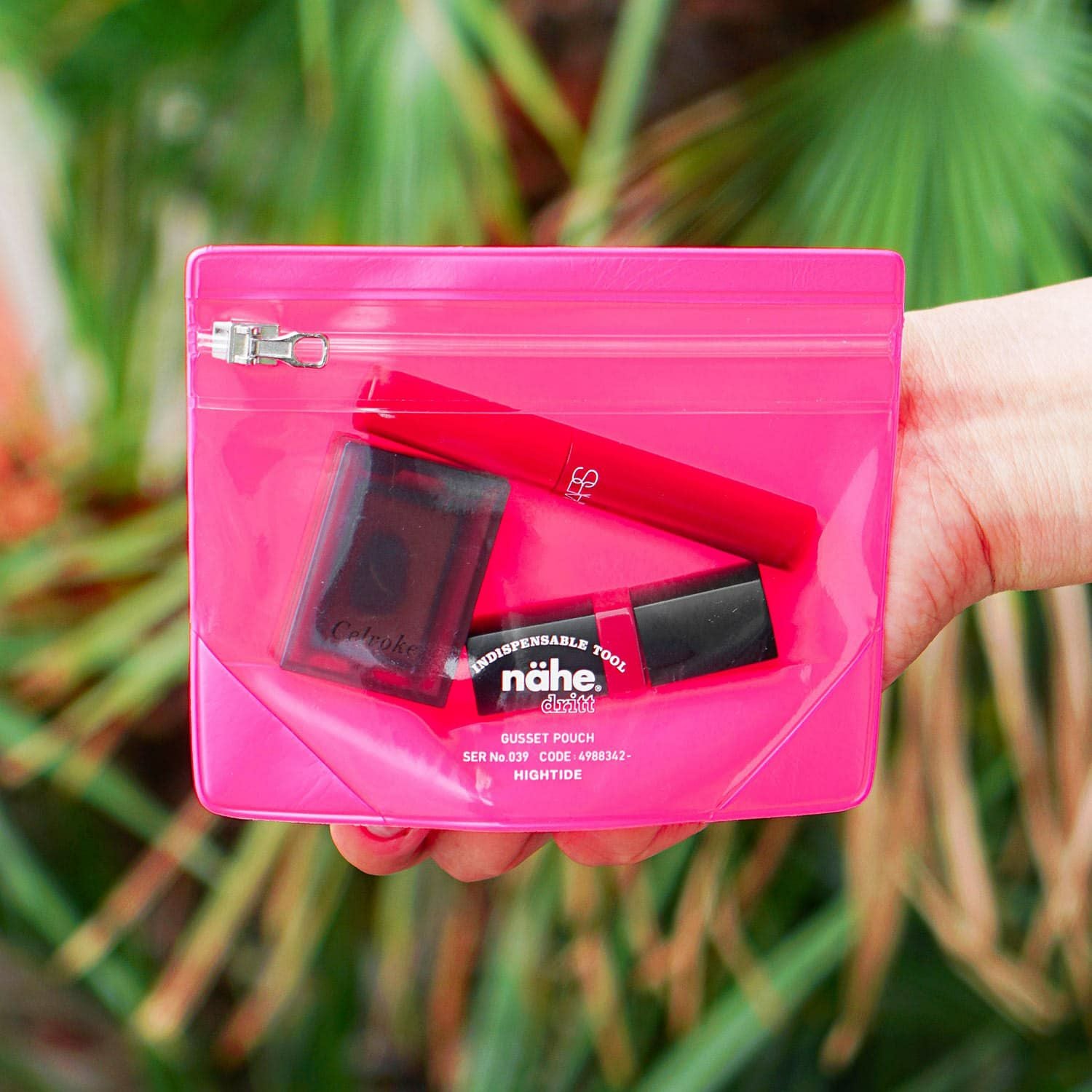 Nähe : Gusset Pouch S : Pink