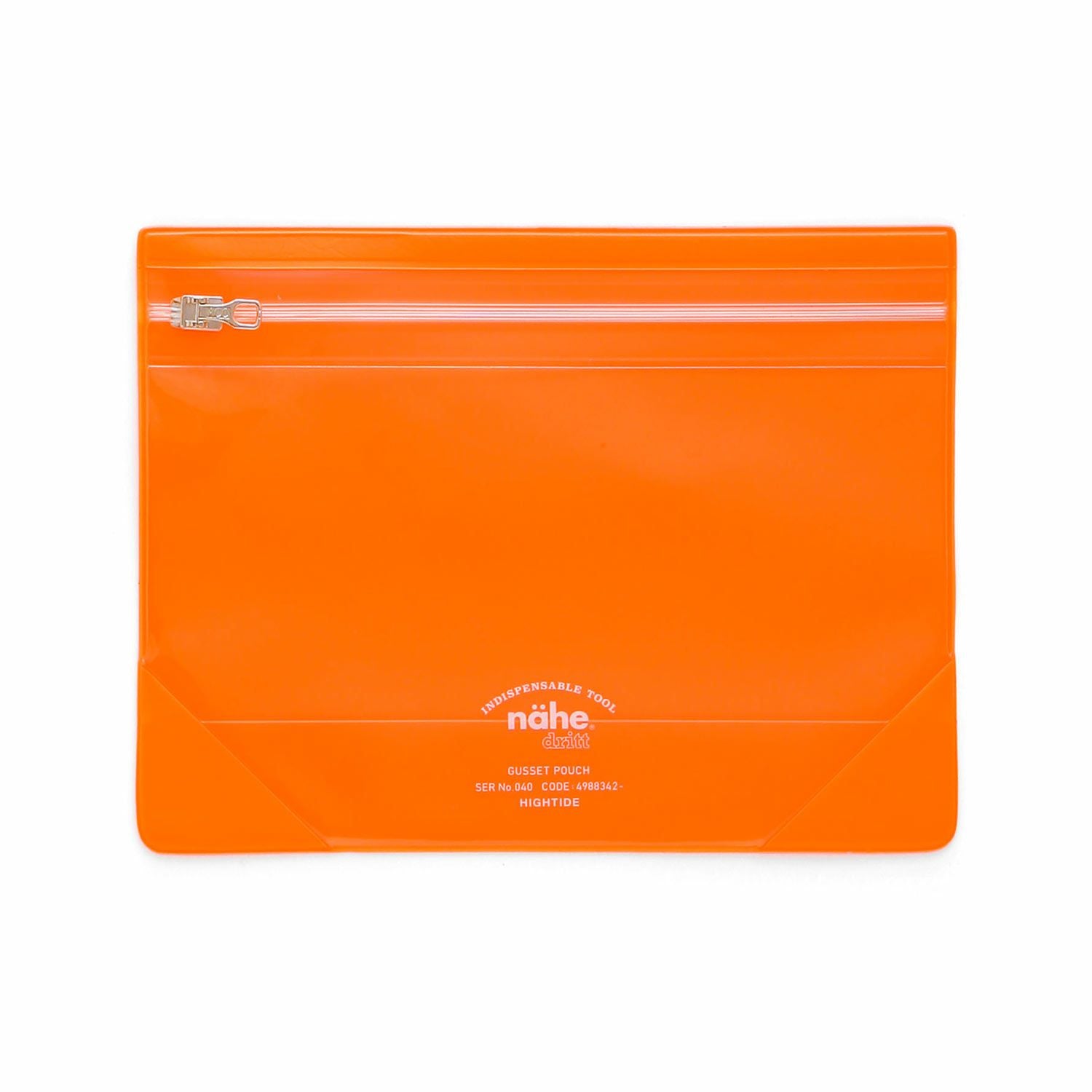 Nähe : Gusset Pouch M : Orange