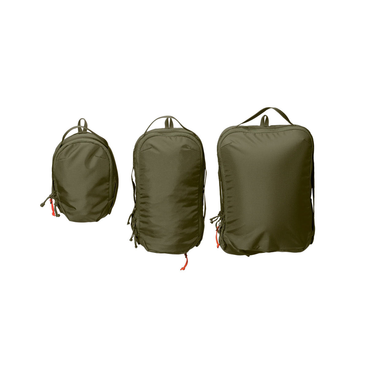 r*p様 ABLE CARRY Cube Set - Ripstop Olive Able Carry Cube Set (Ripstop) | The Bag Creature