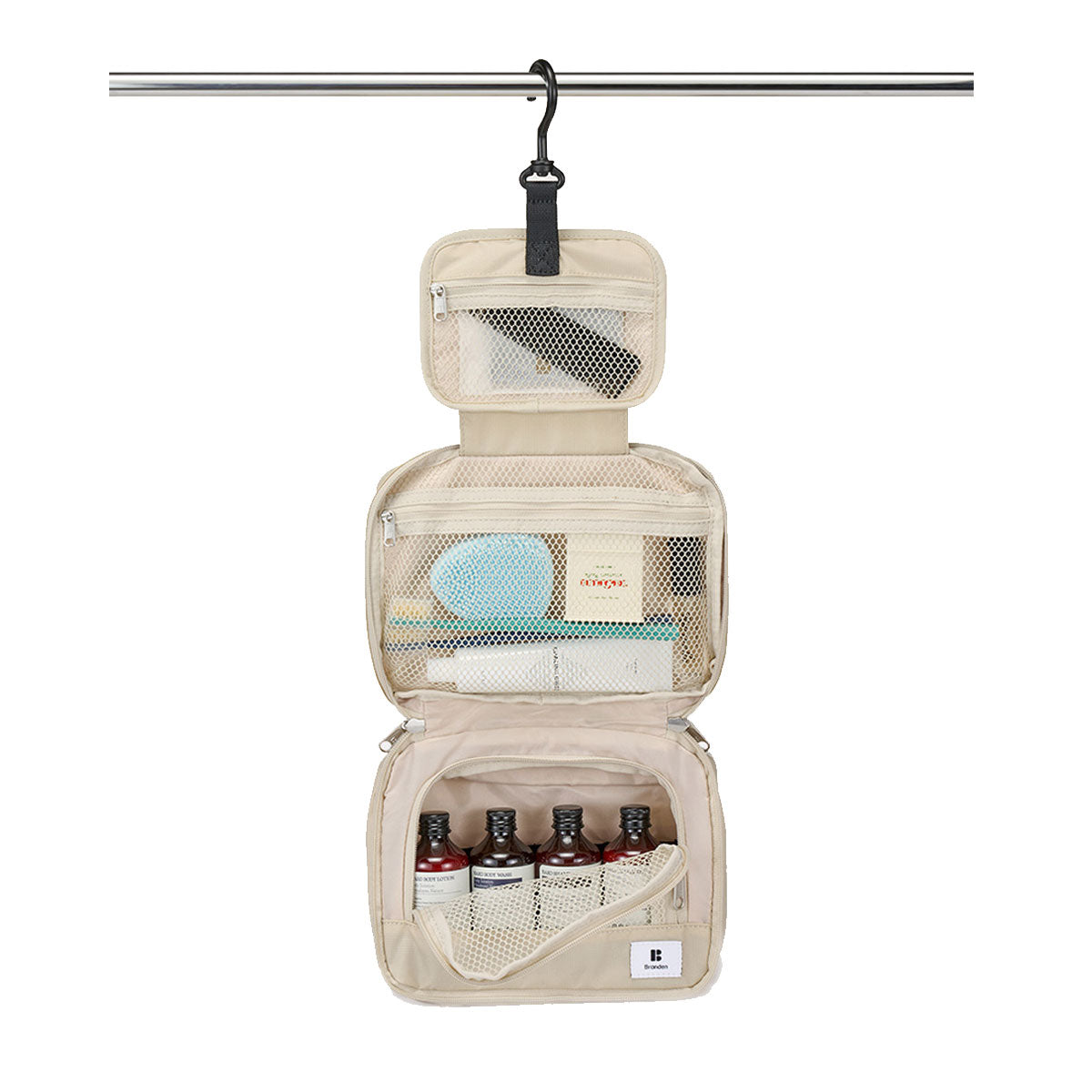 Branden : Expandable Hanging Wash Bag