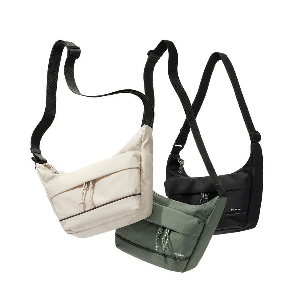 Branden : Safe Cross Body Bag S (RFID) : Soft Khaki