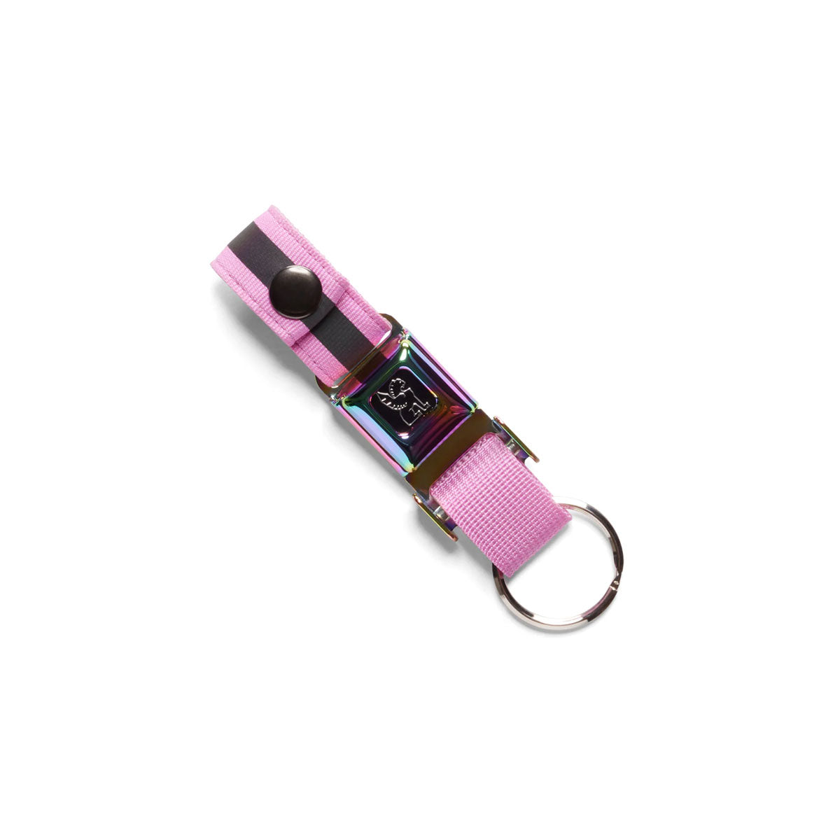 Chrome Industries : Mini Buckle Key Chain : Rainbow Reflective