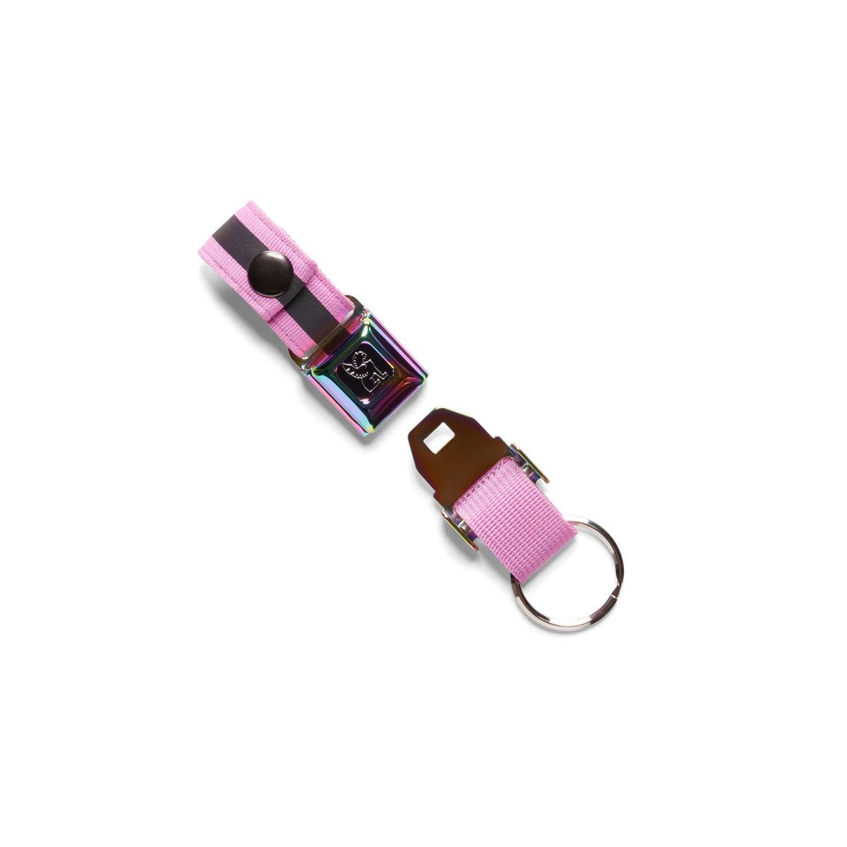Chrome Industries : Mini Buckle Key Chain : Rainbow Reflective