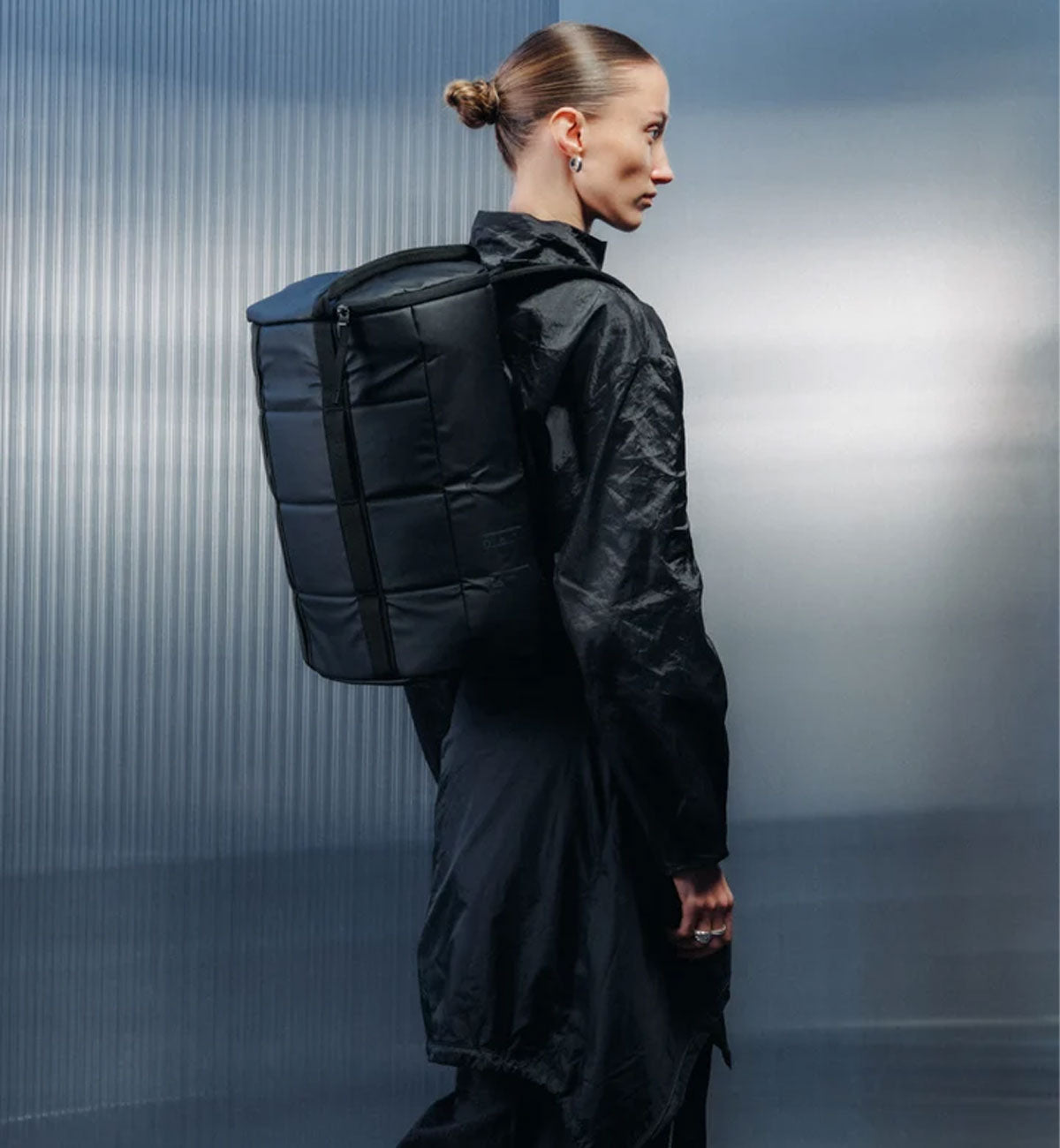 Db Journey : Roamer Duffel Backpack 25L : Black Out