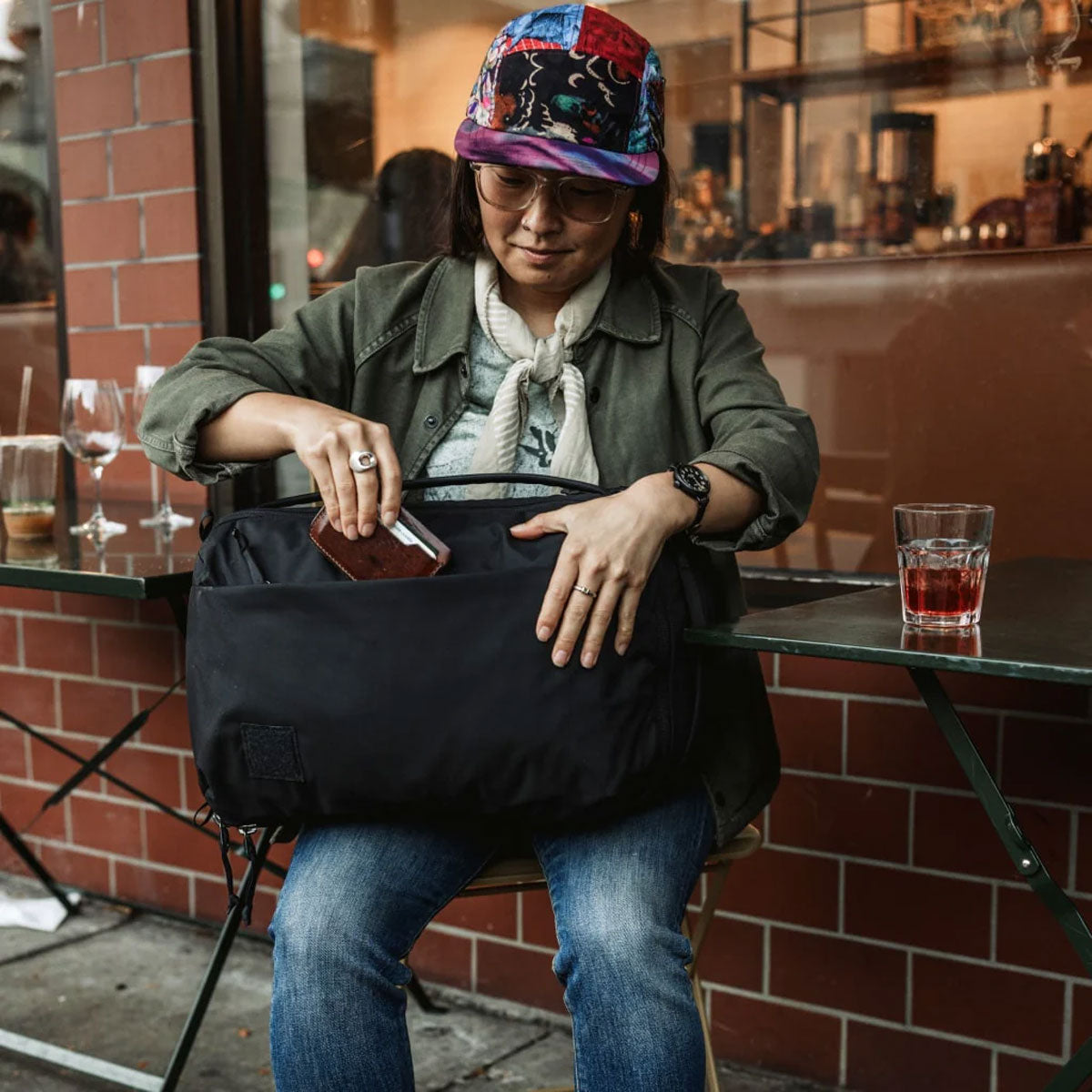 EVERGOODS : Civic Panel Loader 16L : Solution Dyed Black