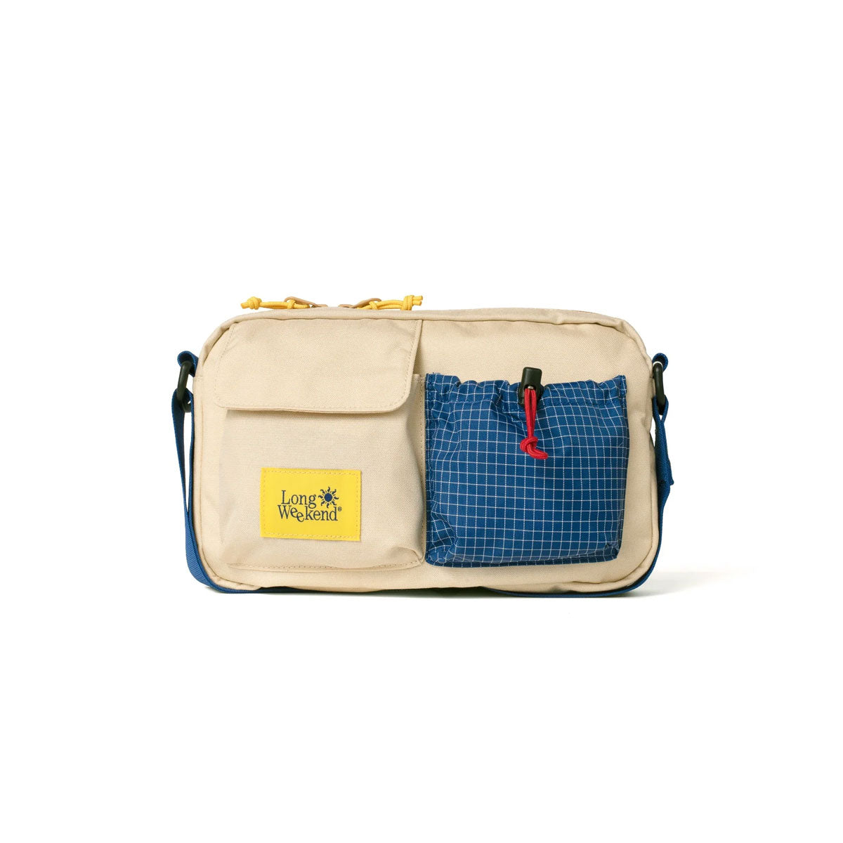 Long Weekend : Santa Fe Shoulder Bag : Creme-Multi