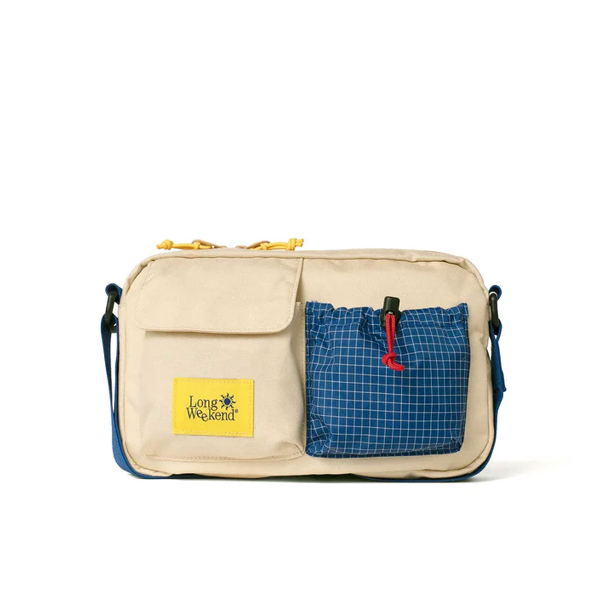 Long Weekend : Santa Fe Shoulder Bag : Creme-Multi