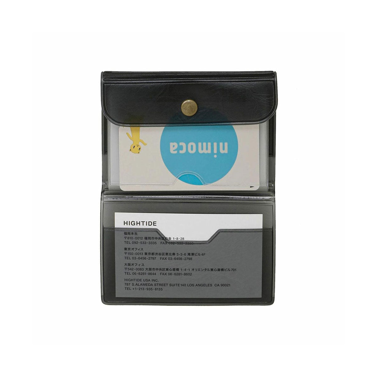 Nähe : Card Case : Clear Grey