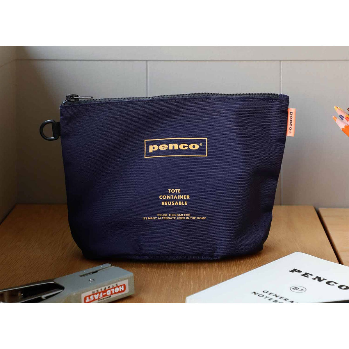 Penco : Bucket Pouch : Navy