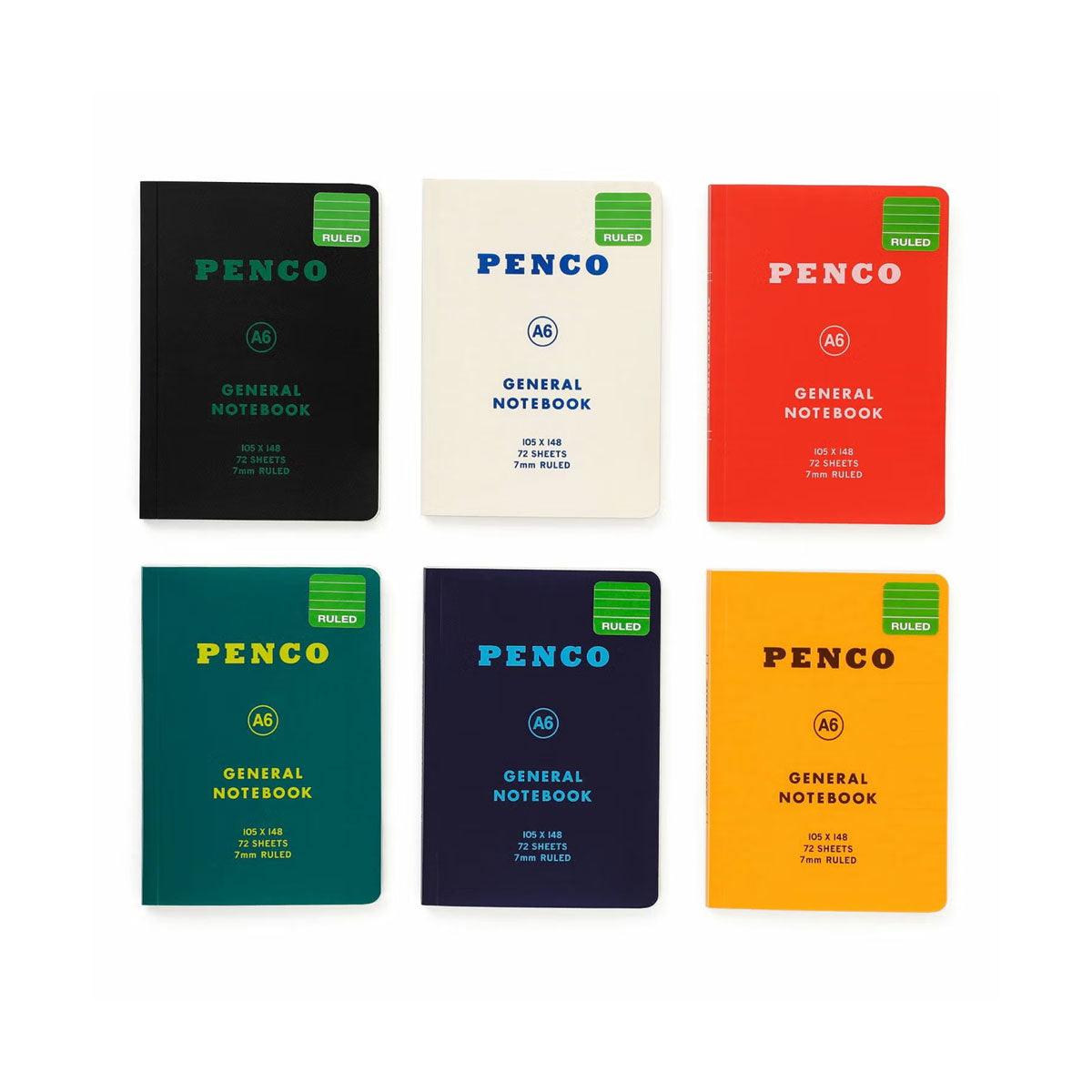 Penco : Soft PP Notebook A6 Ruled