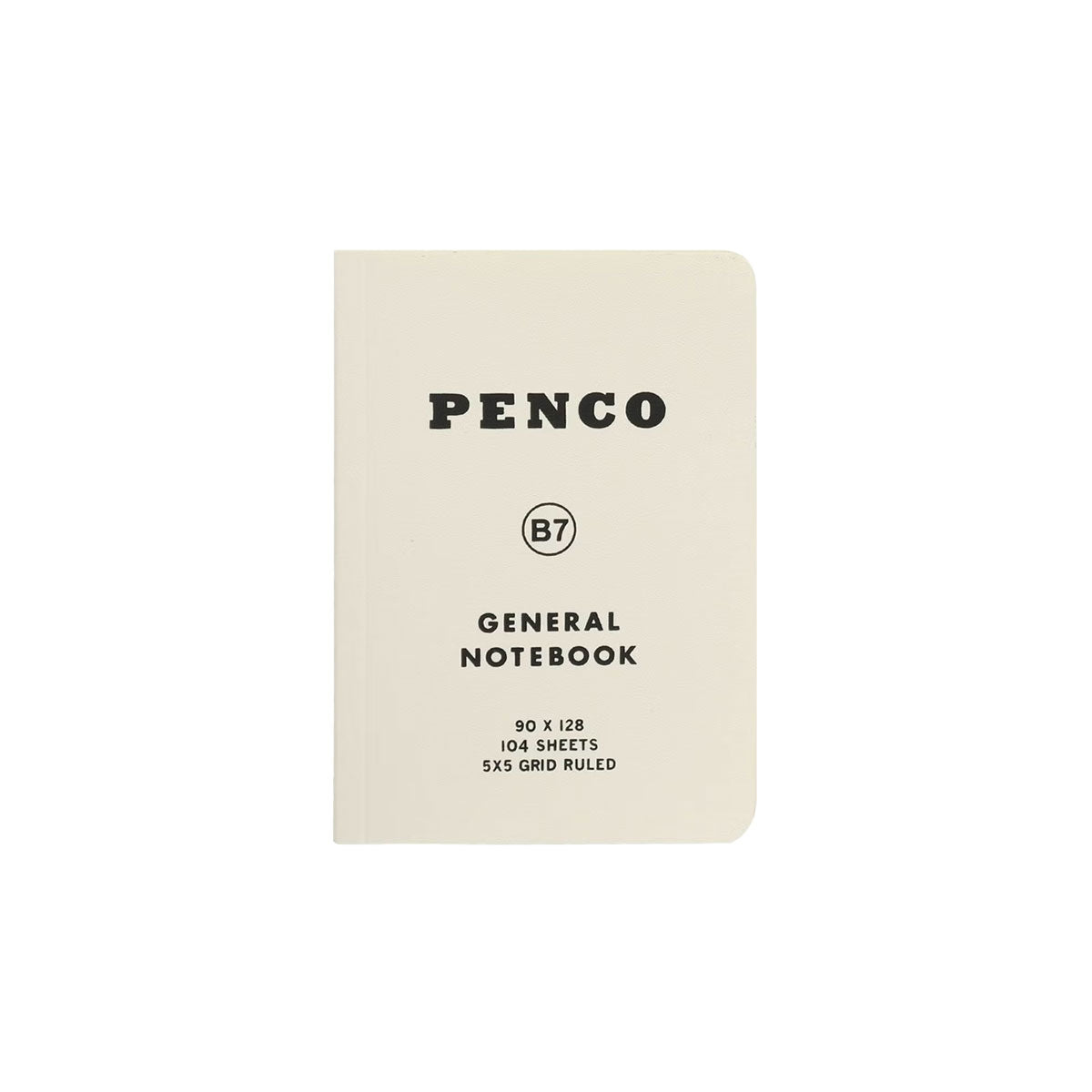 Penco : Soft PP Notebook B7 Grid : White
