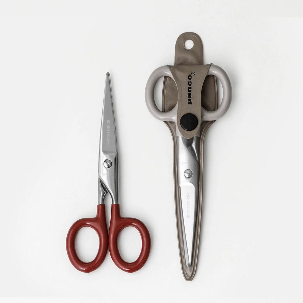 Penco : Stainless Scissors S : Red