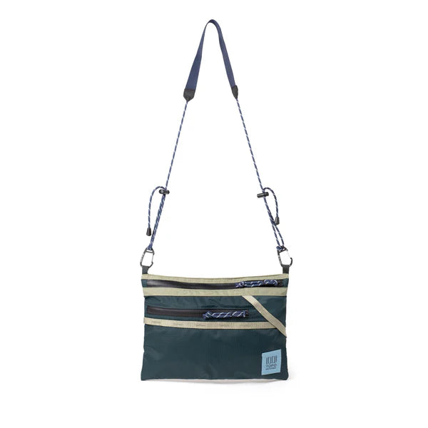 Topo Designs : Mountain Accessory Shoulder Bag : Oil Green/Dark Pine