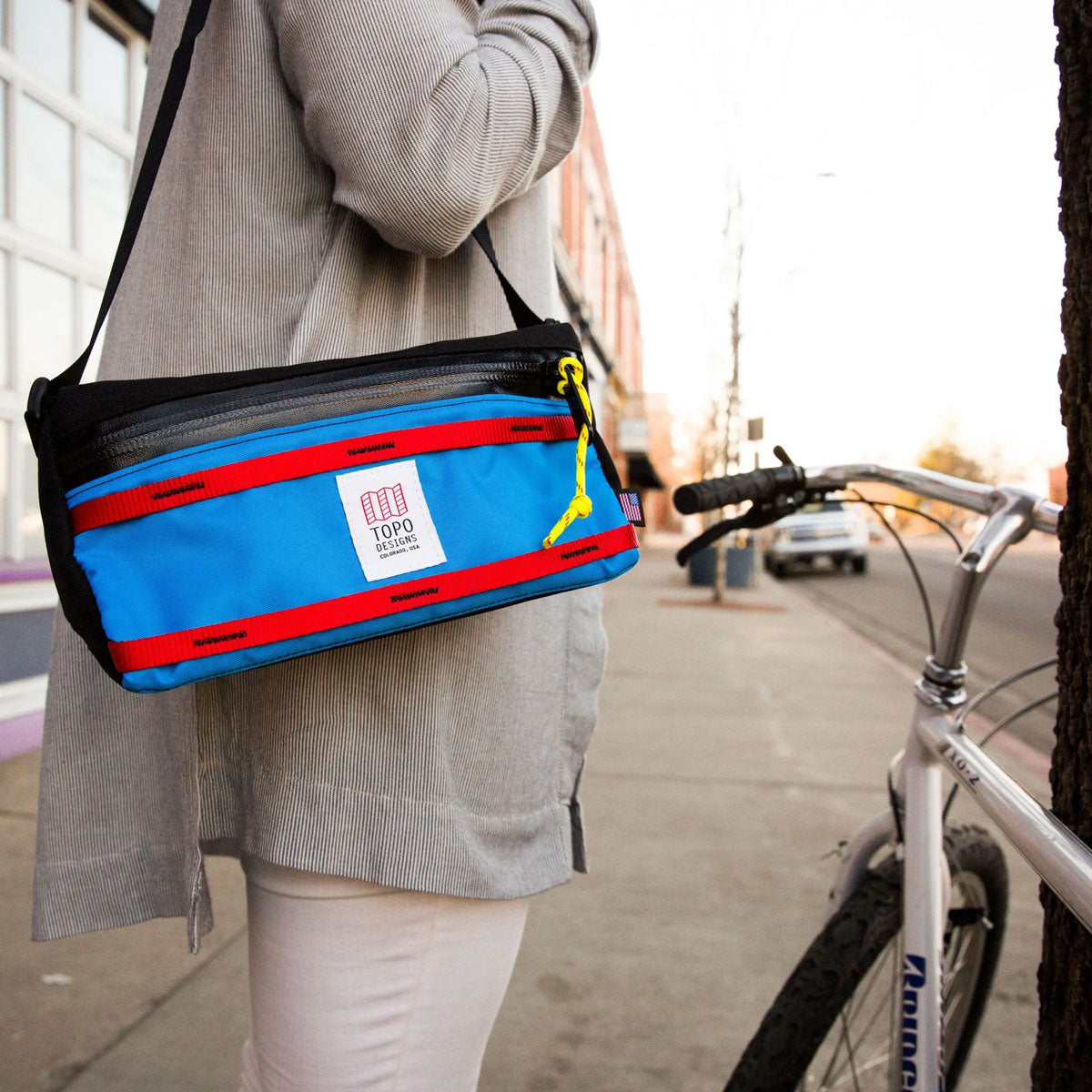 Topo Designs : Bike Bag 3L : Very Peri/Forest