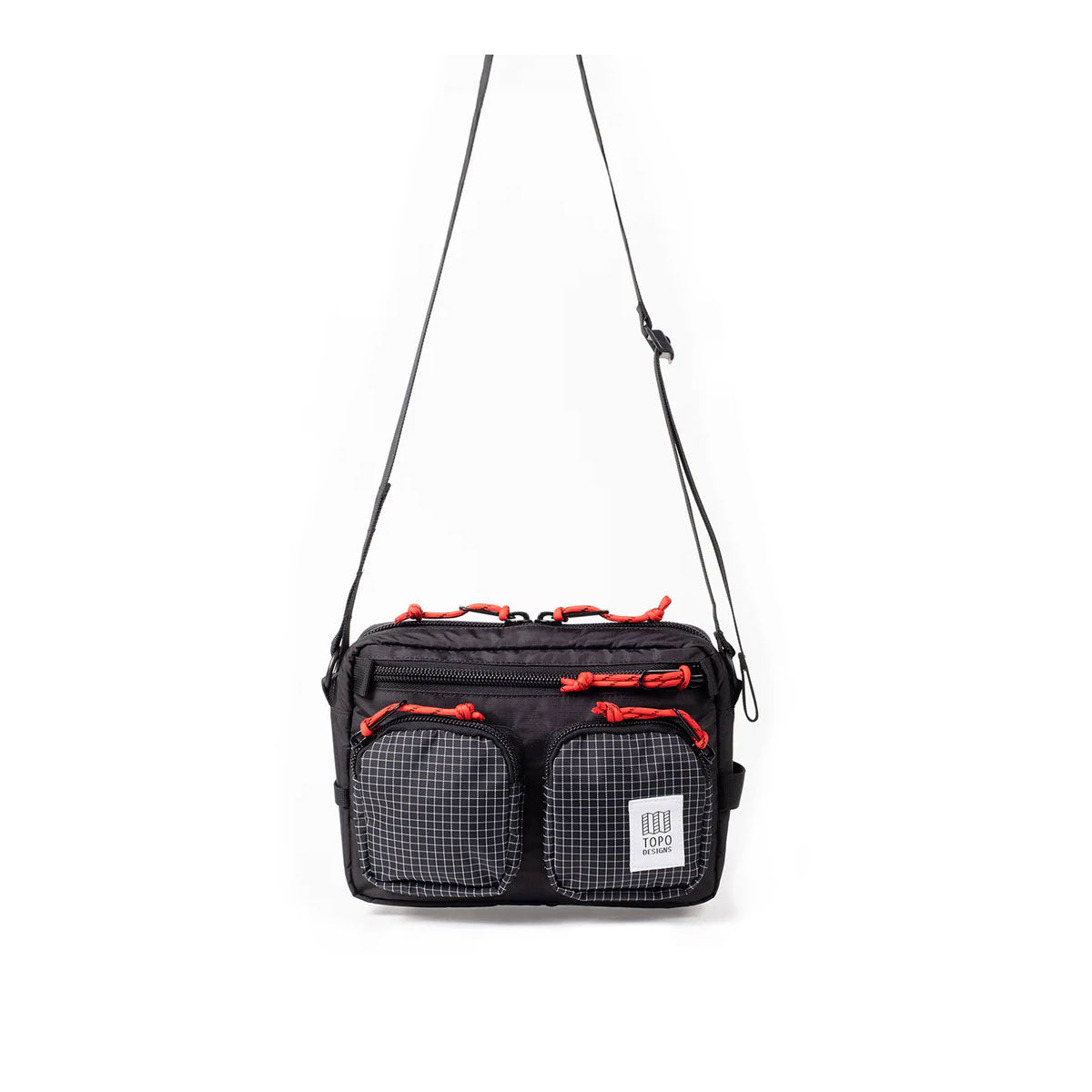 Topo Designs : Block Bag : Black/Grid