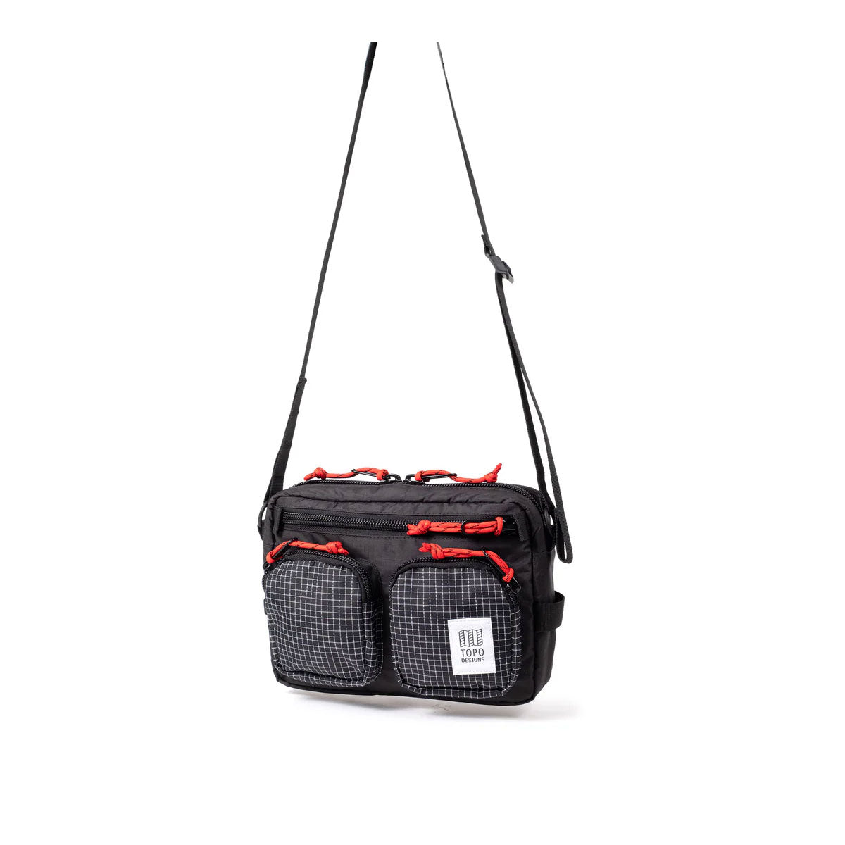 Topo Designs : Block Bag : Black/Grid