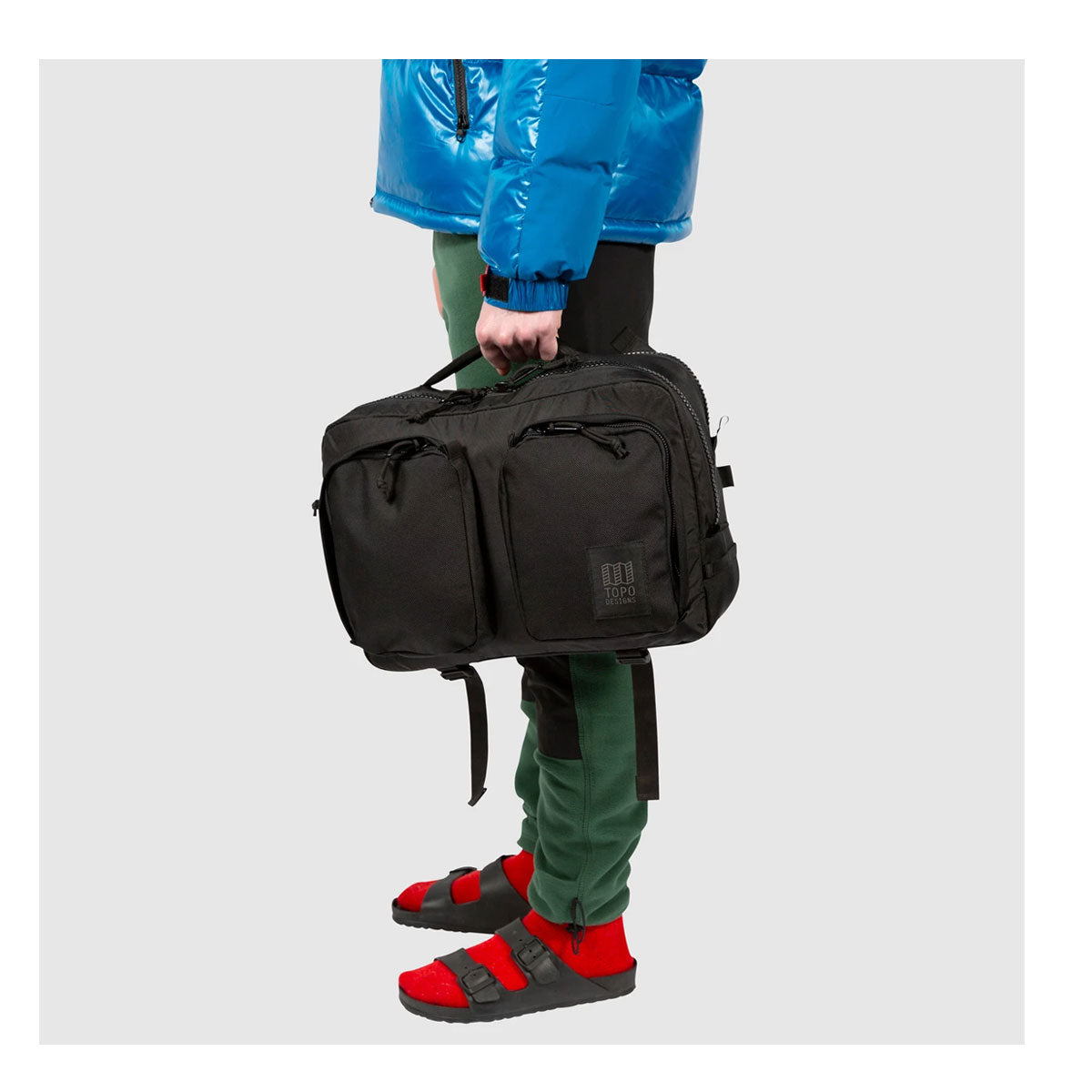 Topo Designs : Global Briefcase 20L : Navy/Sahara