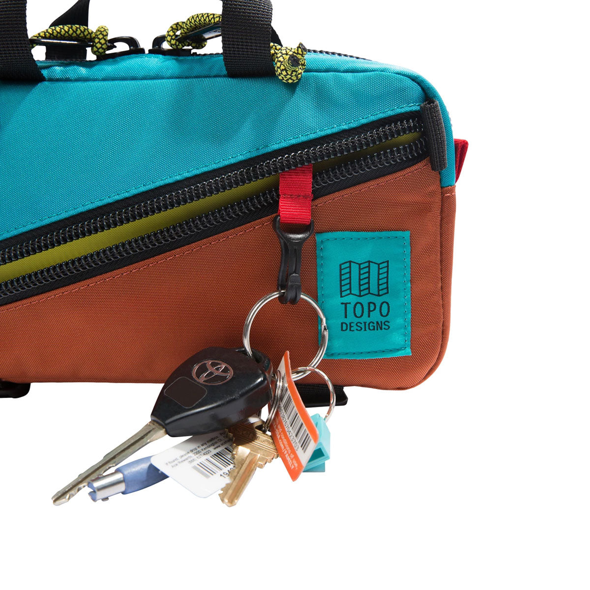 Topo Designs : Mini Quick Pack : Maroon/Salsa