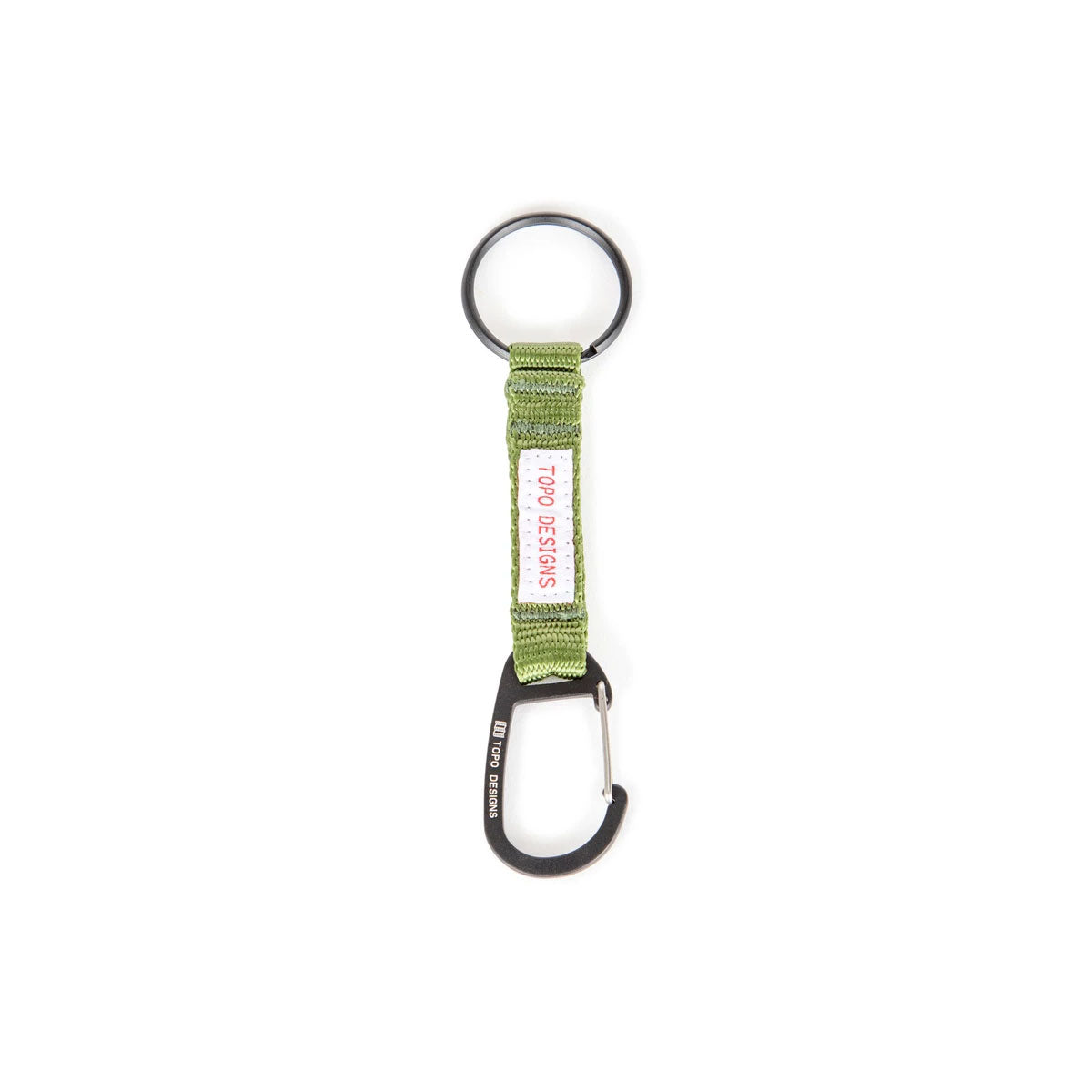 Topo Designs : Key Clip : Olive