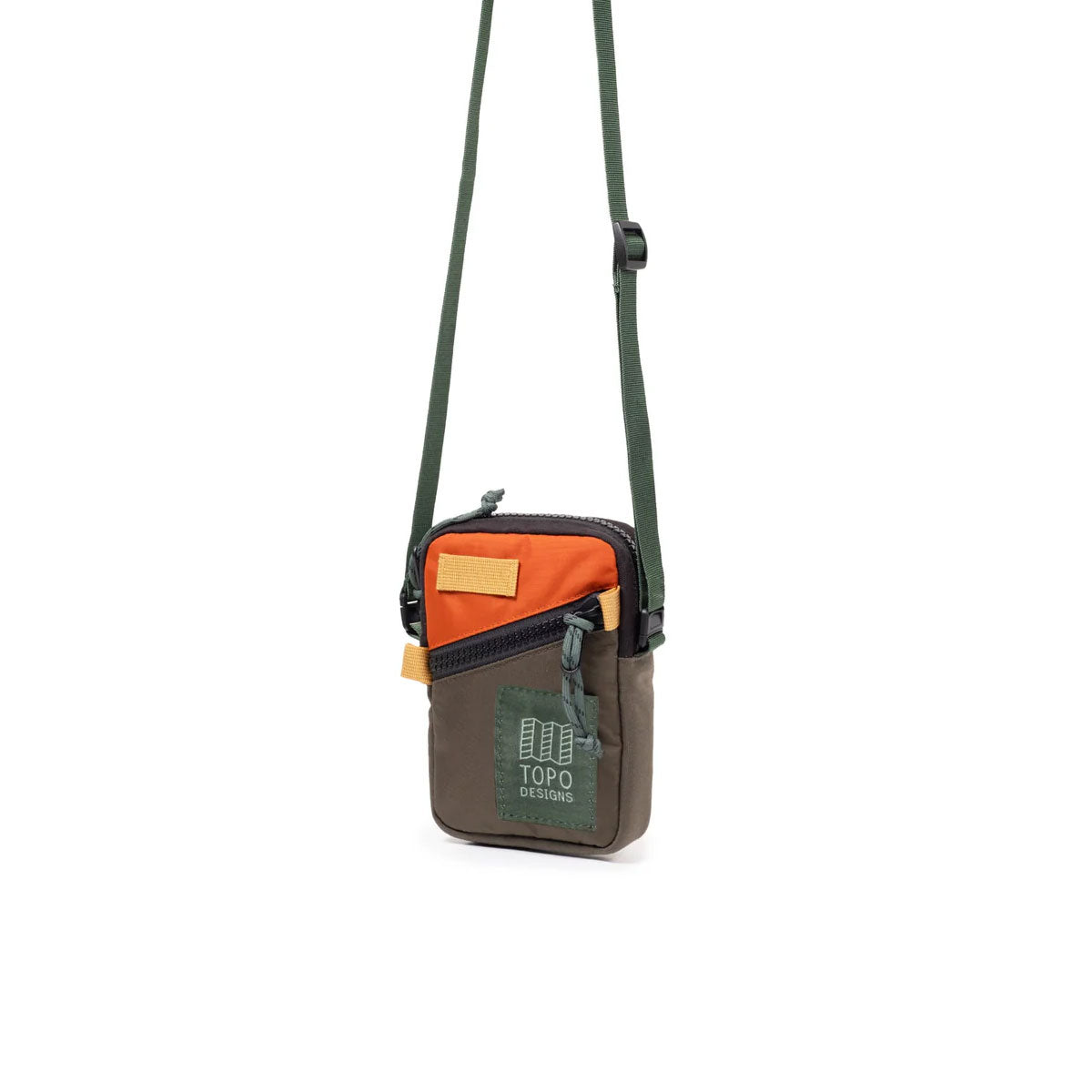 Topo Designs : Mini Shoulder Bag : Woodland/Terracotta