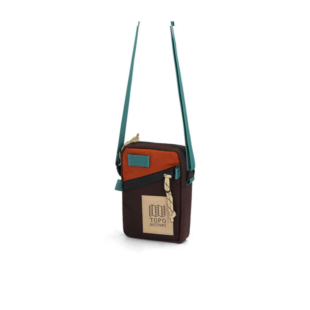 Topo Designs : Mini Shoulder Bag : Clay/Chocolate