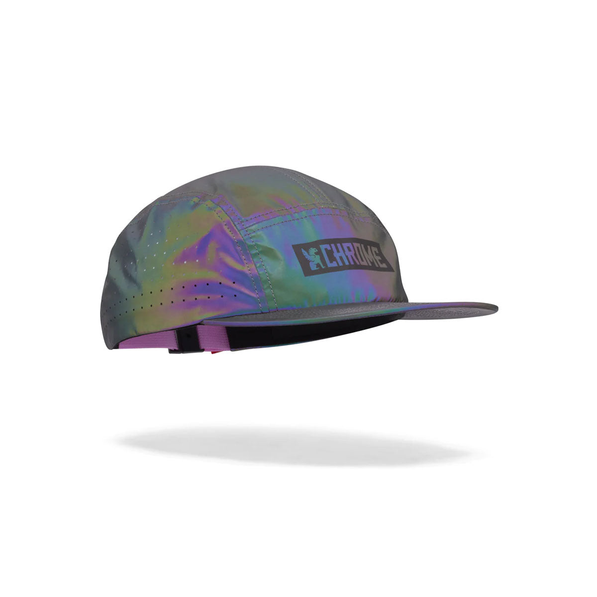 [PO] Chrome Industries : 5-Panel Hat : Rainbow Reflective