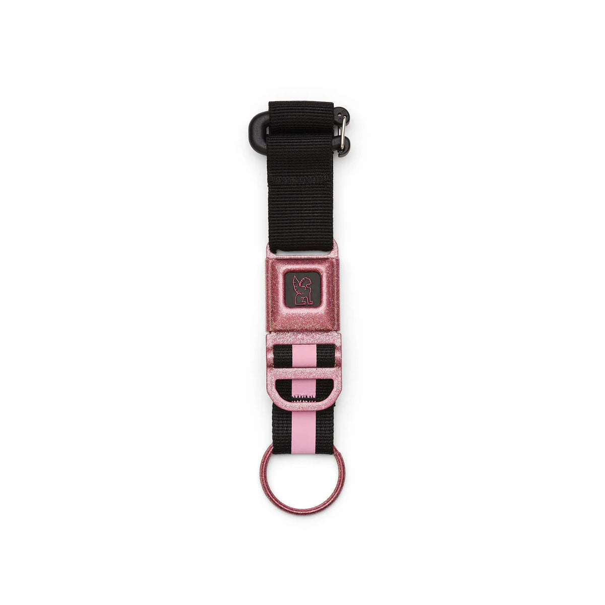 Chrome Industries : Mini Buckle Key Chain : Pink Glitter