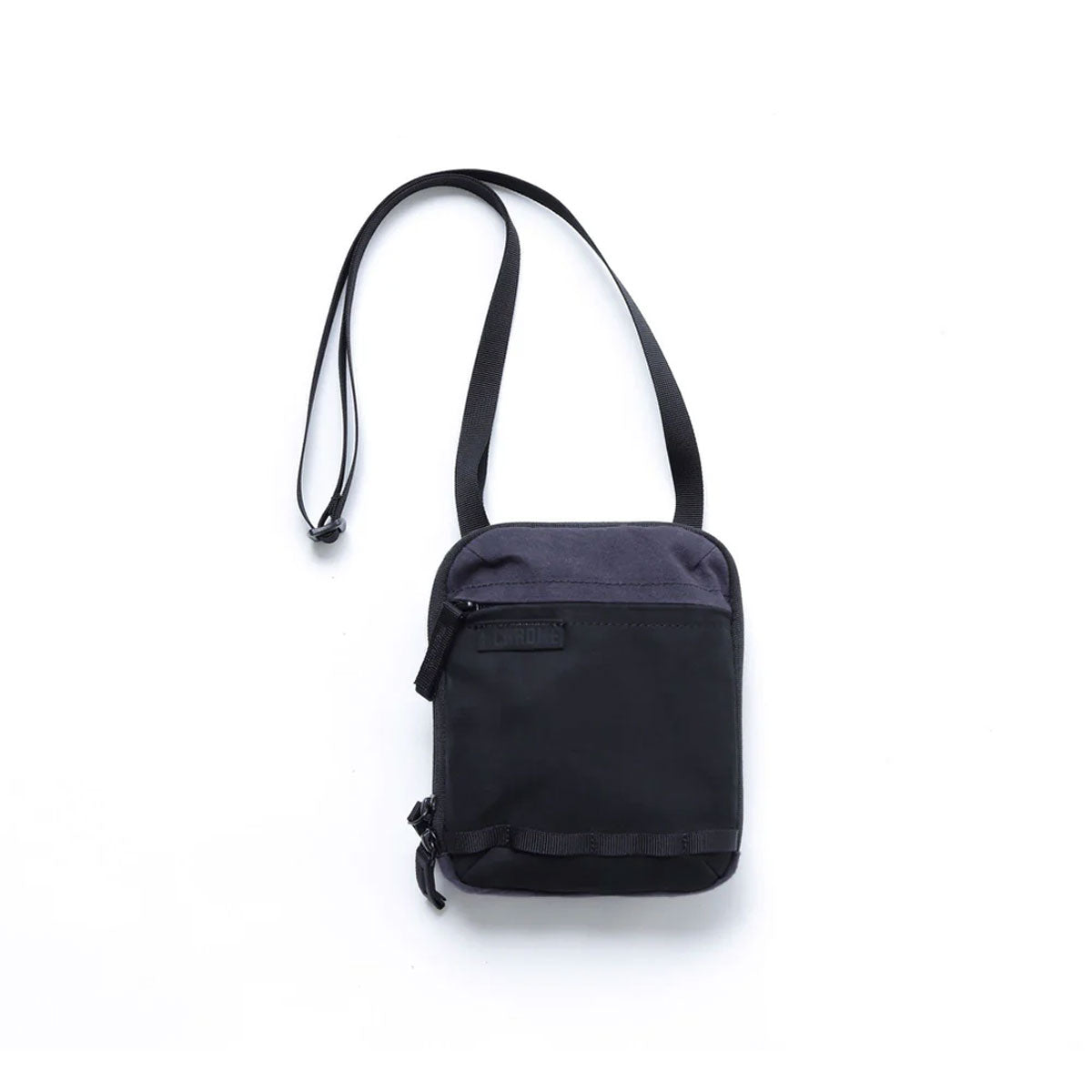 Chrome Industries : Pac Shoulder Pouch 2L : Black Canvas Leather