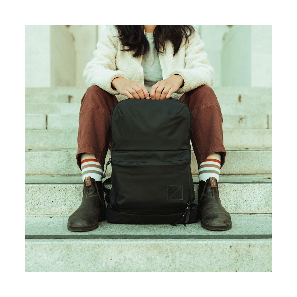 EVERGOODS : Civic BookBag 22L : Solution Black