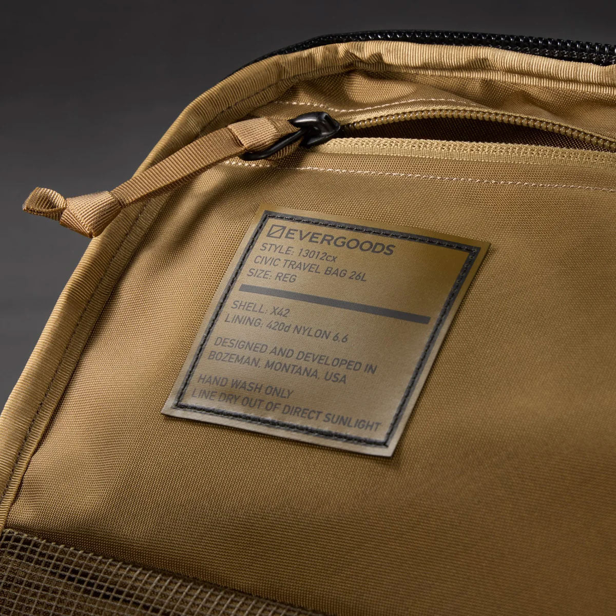 EVERGOODS : Civic Travel Bag X-Pac