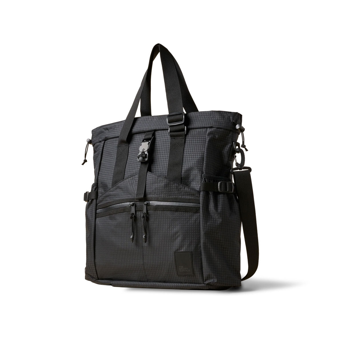 The Brown Buffalo : Conceal Tote 20L : UltraGrid™ 210D Nylon Black Grid