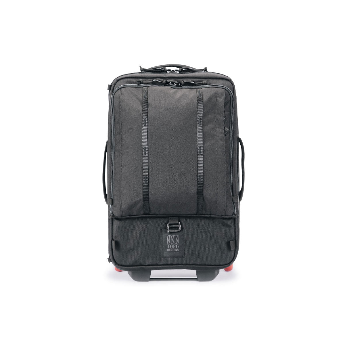 Topo Designs : Global Travel Bag Roller 44L : Black/Black