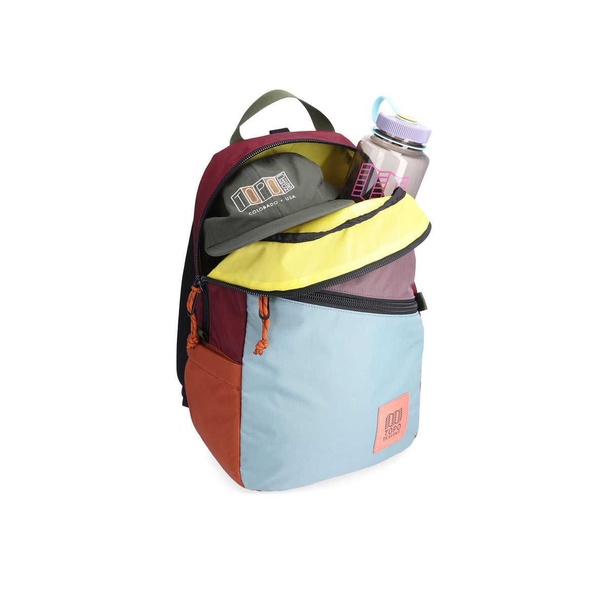 Topo Designs : Light Pack : Mineral Blue/Peppercorn