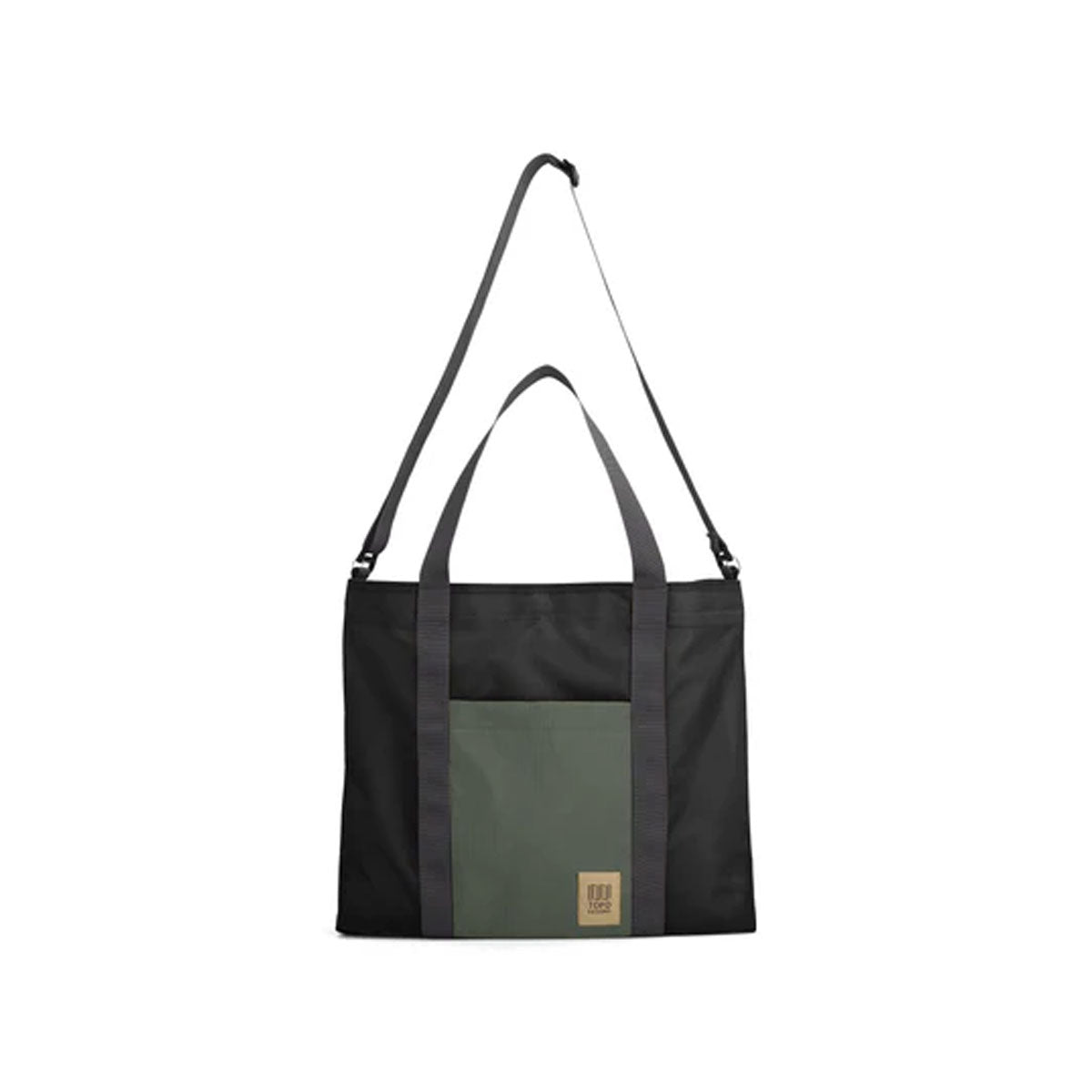 Topo Designs : Mountain Essential Tote : Black/Neutral