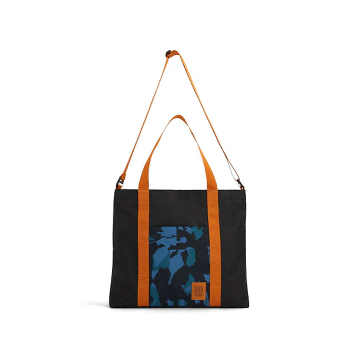 Topo Designs : Mountain Essential Tote : Black/Tectonic