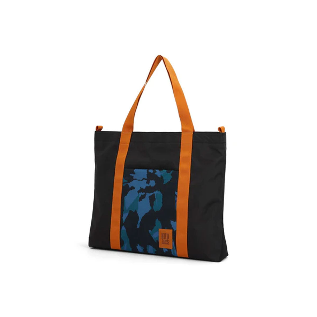 Topo Designs : Mountain Essential Tote : Black/Tectonic
