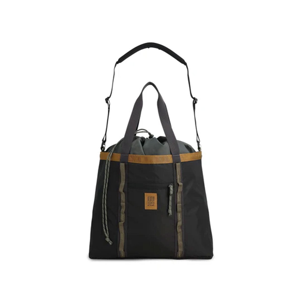 Topo Designs : Mountain Utility Tote : Black/Neutral