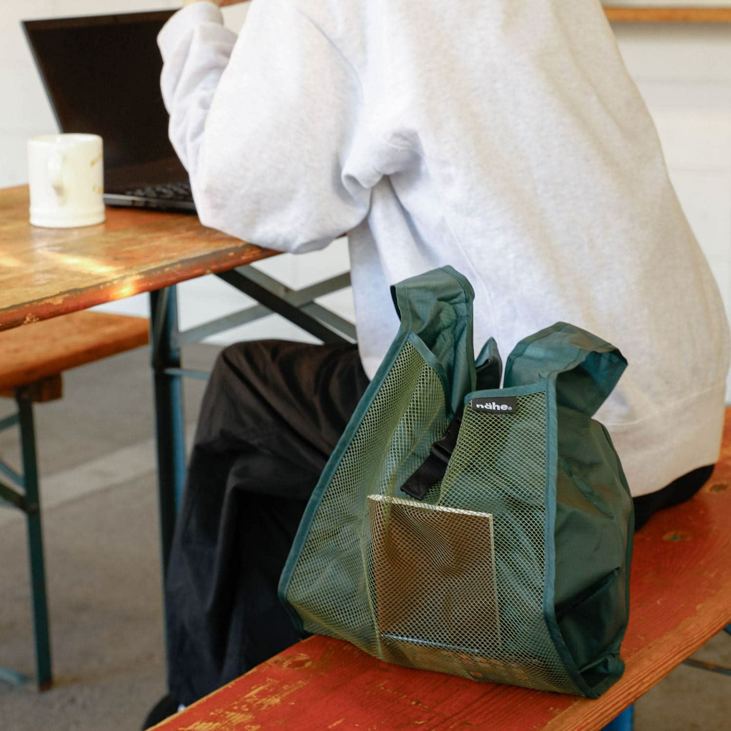 Nähe : Shopper Bag S : Green