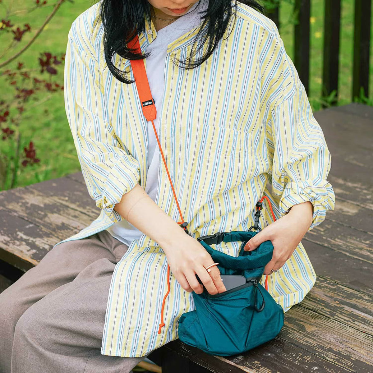 Nähe : Two Way Dry Bag S (6L) : Turquoise Blue