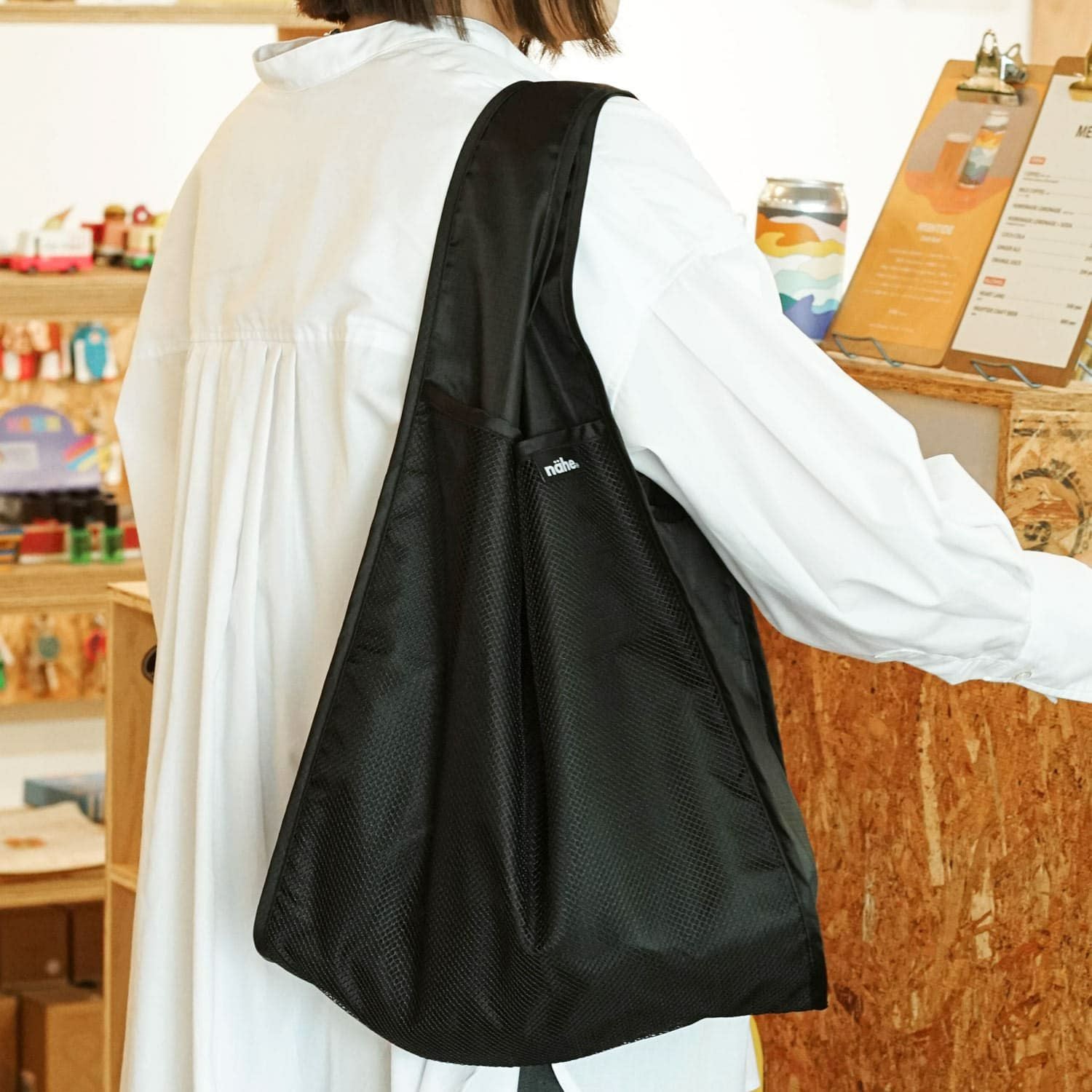 Nähe : Shopper Bag M : Black