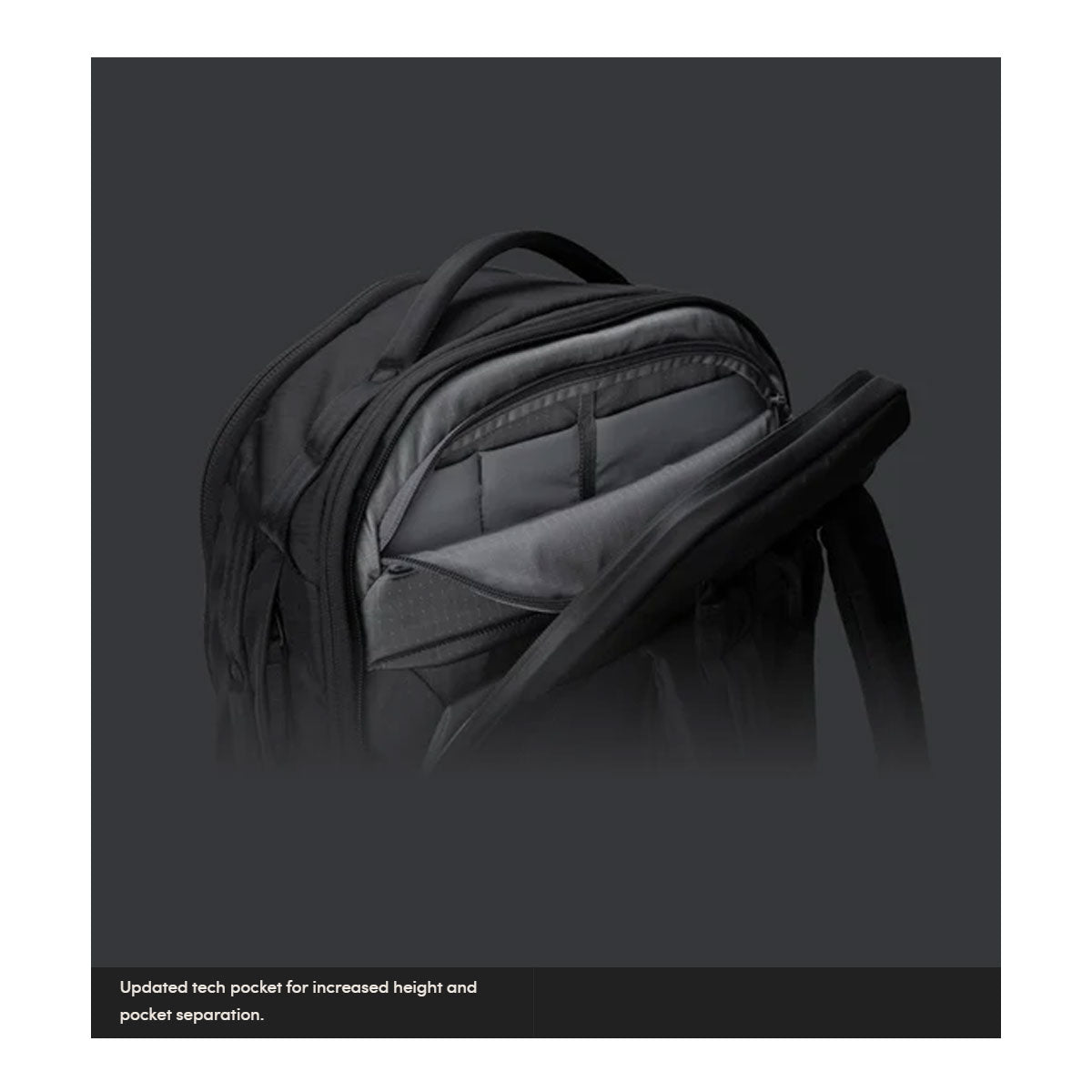 Able Carry : Max Backpack 32L : Ripstop Black (New Version)
