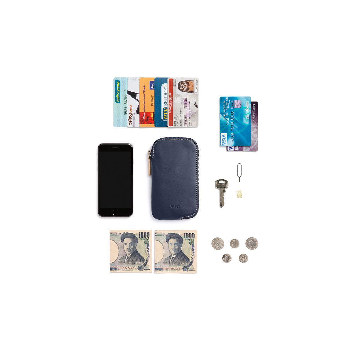 Bellroy : Phone Pocket : Bluesteel