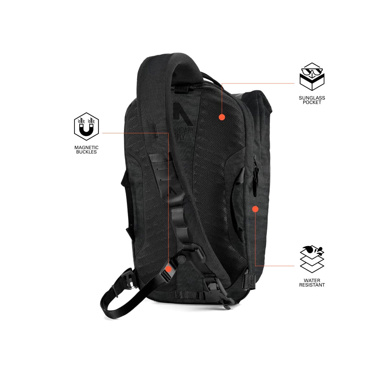 [PO] Boundary Supply : Errant Sling : Obsidian Black