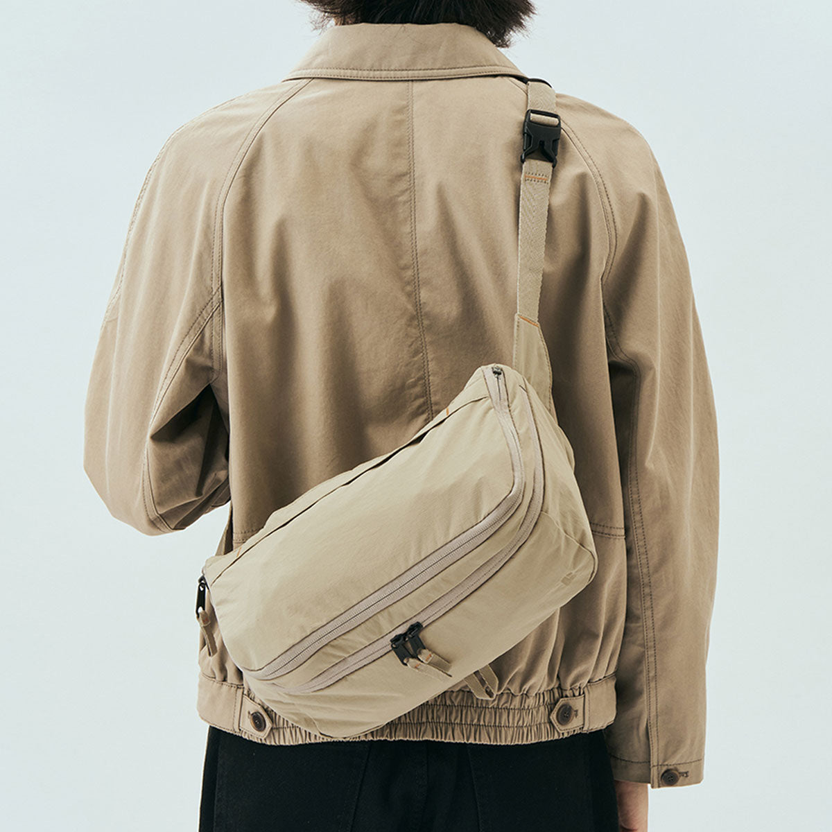 Branden : Multi-Packable Backpack 24L (3-Way-Bag) : Beige