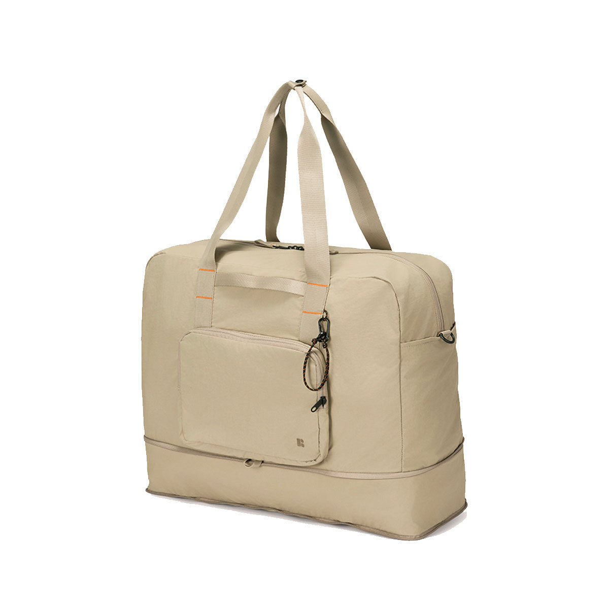 Branden : Multi-packable Boston Bag (29L-36L) : Beige