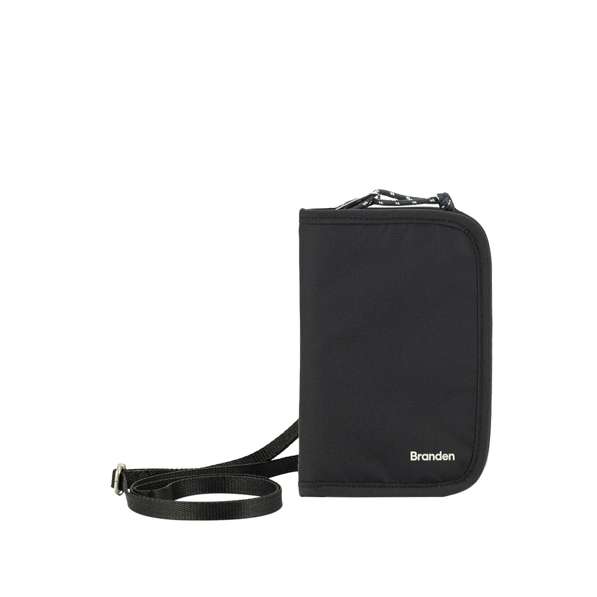 Branden : Safe Cross Wallet Bag (RFID) : Black