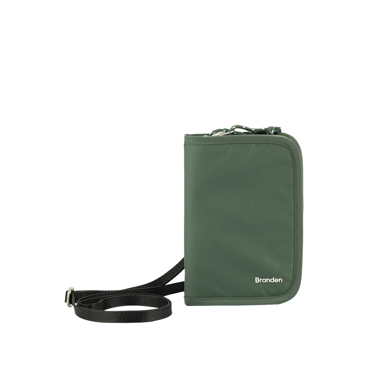 Branden : Safe Cross Wallet Bag (RFID) : Soft Khaki