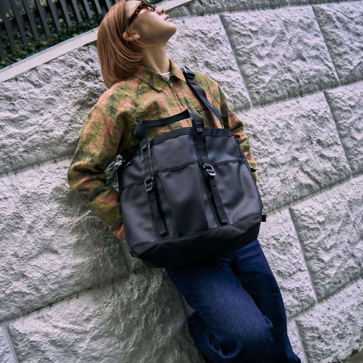[PO] Chrome Industries : Grocery Tote 28L Messenger : Matte Black