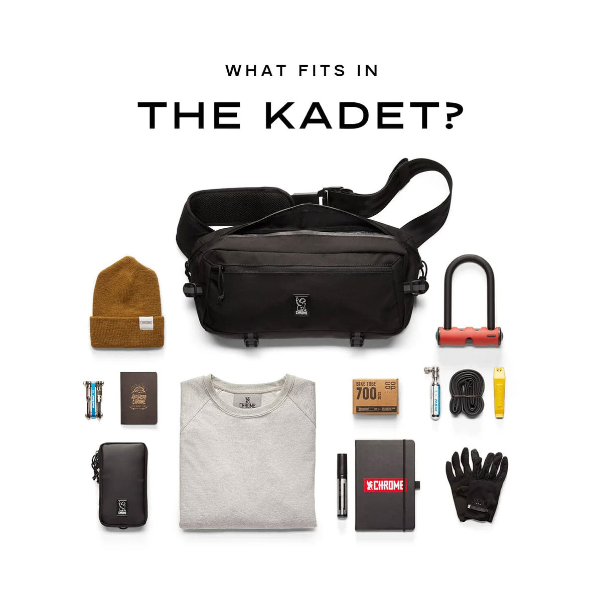 [PO] Chrome Industries : Kadet Sling Bag 9L : Steel Blue