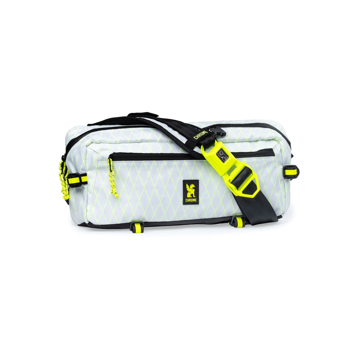 [PO] Chrome Industries : Kadet Sling Bag 9L : White/Neon Yellow X